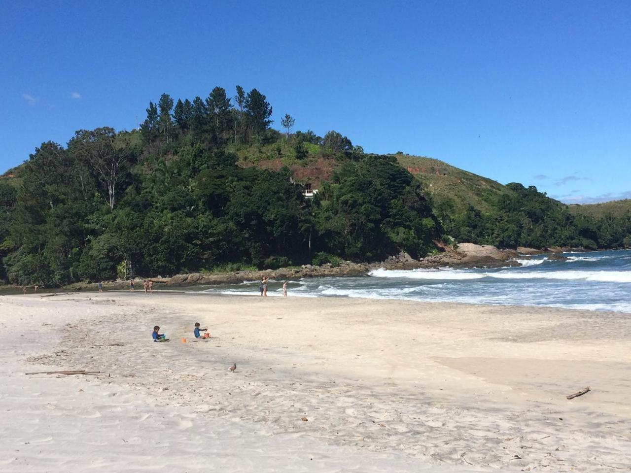 Casa Em Condominio Maresias Frente A Praia Esterno foto